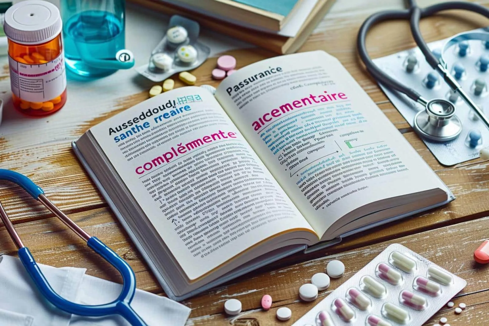 Femme comparant des garanties et remboursements d’assurance complémentaire santé sur son ordinateur.