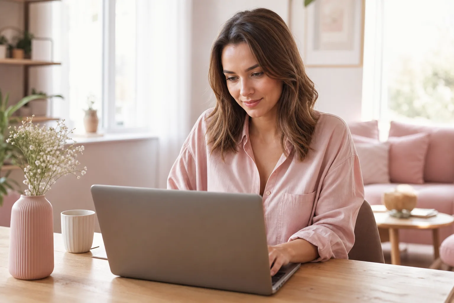 Conductrice comparant plusieurs devis d’assurance auto immédiats sur son ordinateur portable