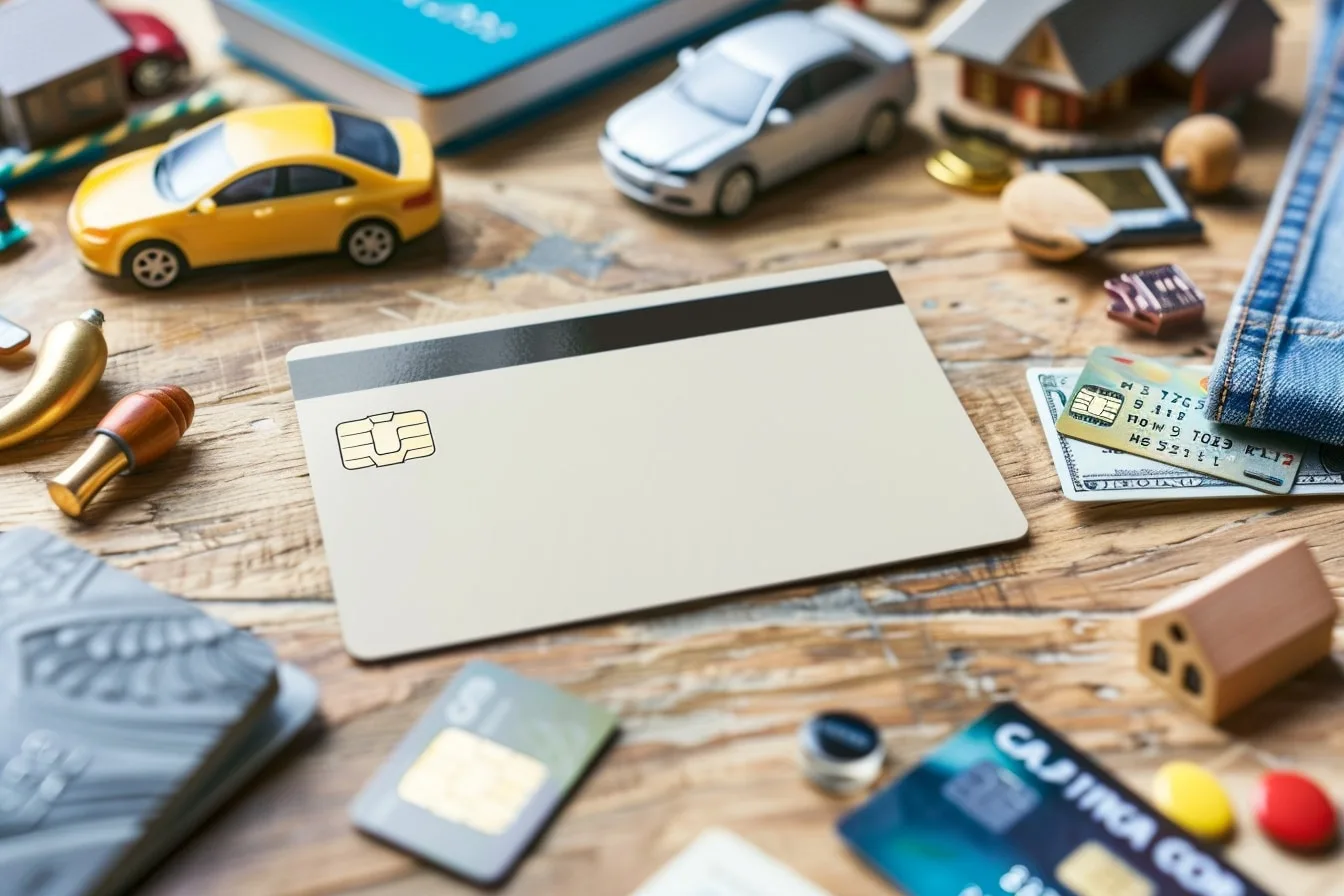 Femme consultant son budget et les modalités d’un crédit à la consommation sur un ordinateur portable à son domicile.